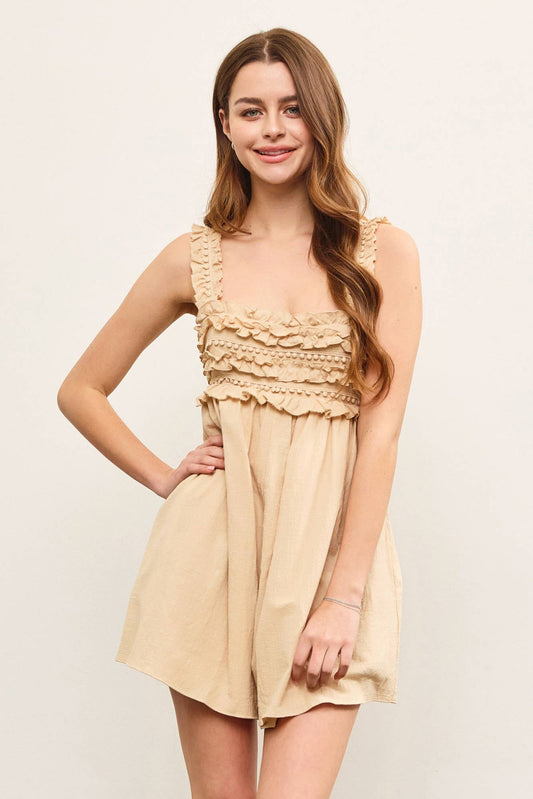 The Petal Whisper Romper