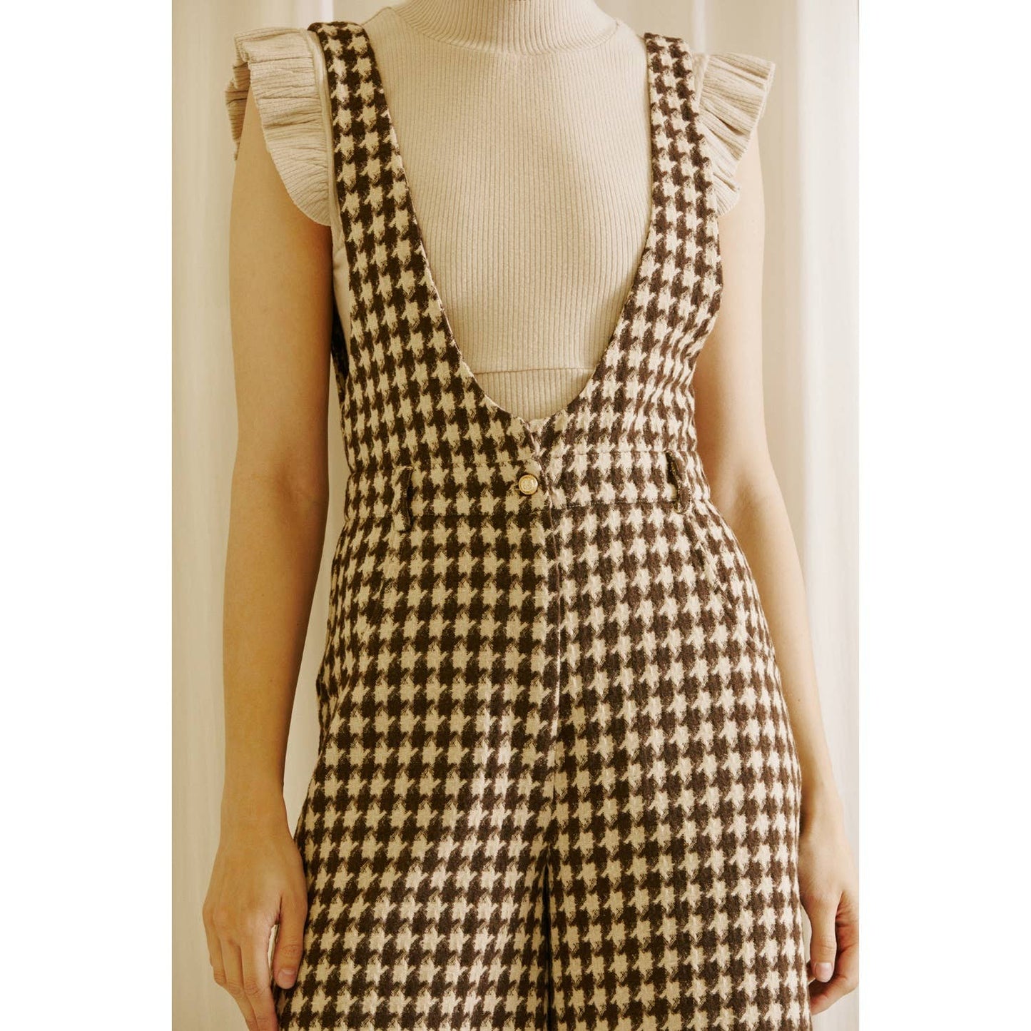 The Amour Tweed Jumpsuit