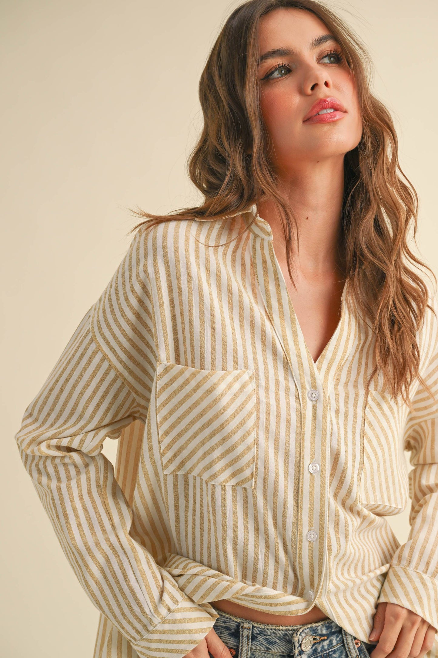 The Stripe Button Down