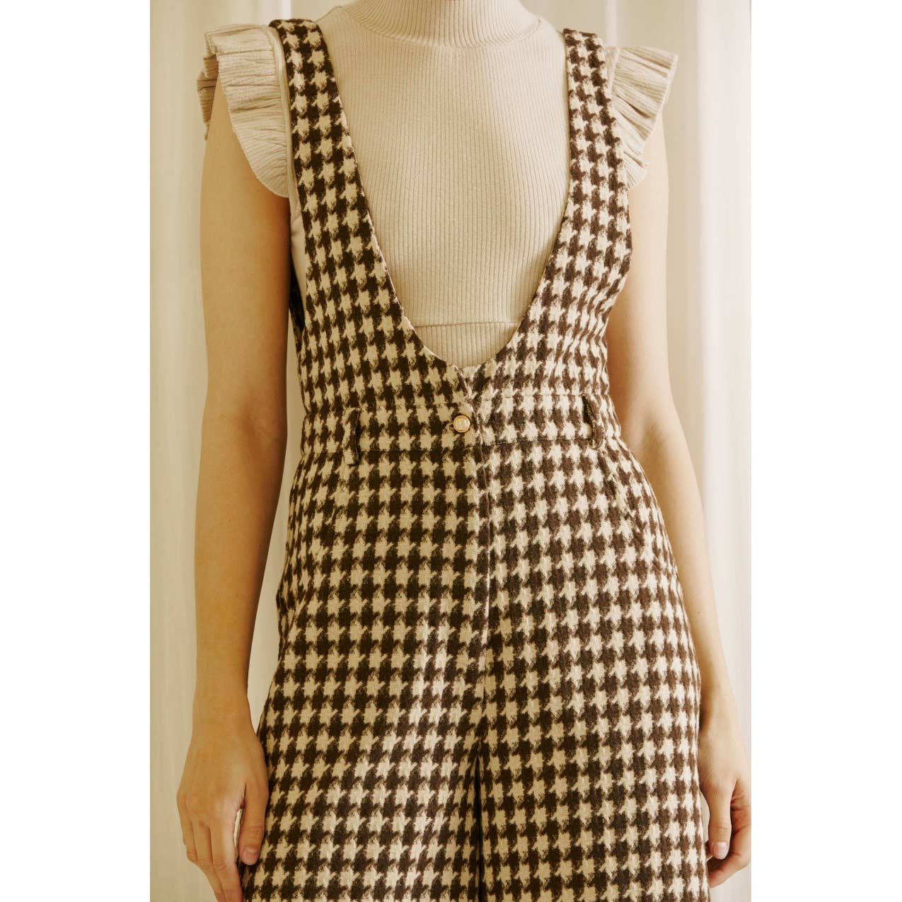 The Amour Tweed Jumpsuit