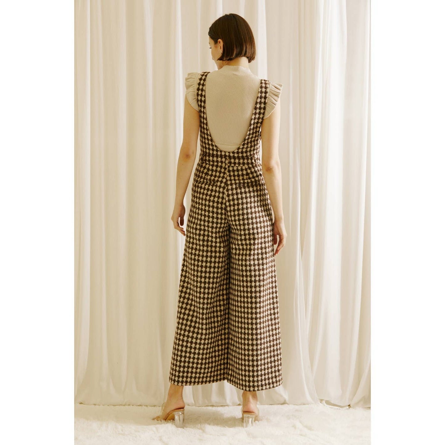 The Amour Tweed Jumpsuit