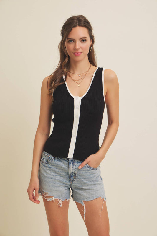 The Parisienne Knit Tank