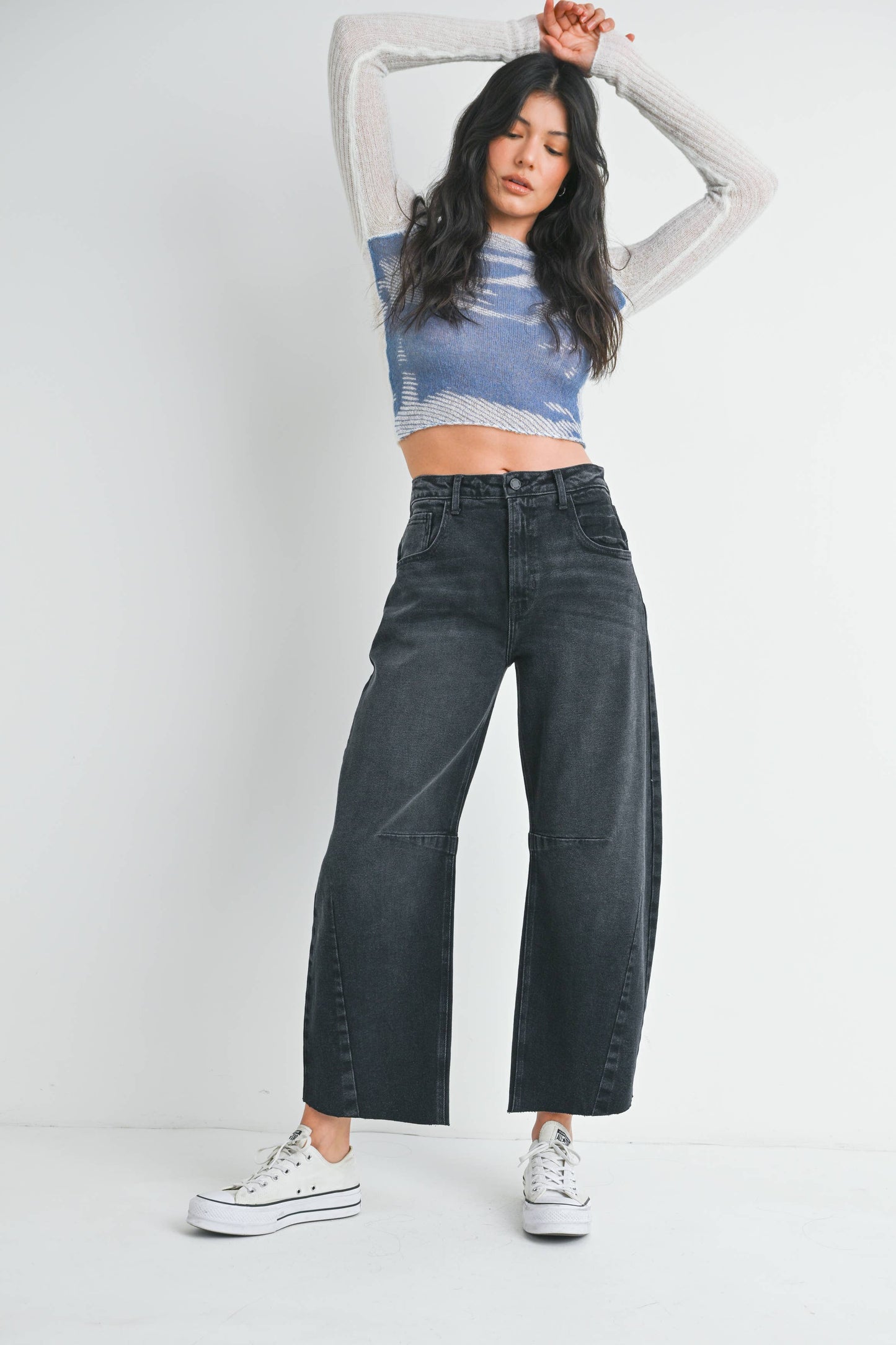 The Black Barrel Jeans