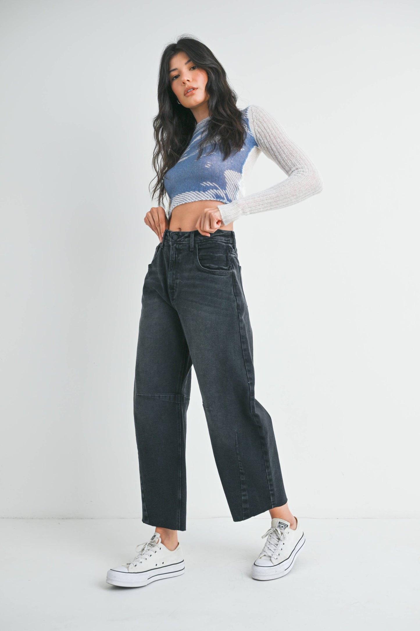 The Black Barrel Jeans