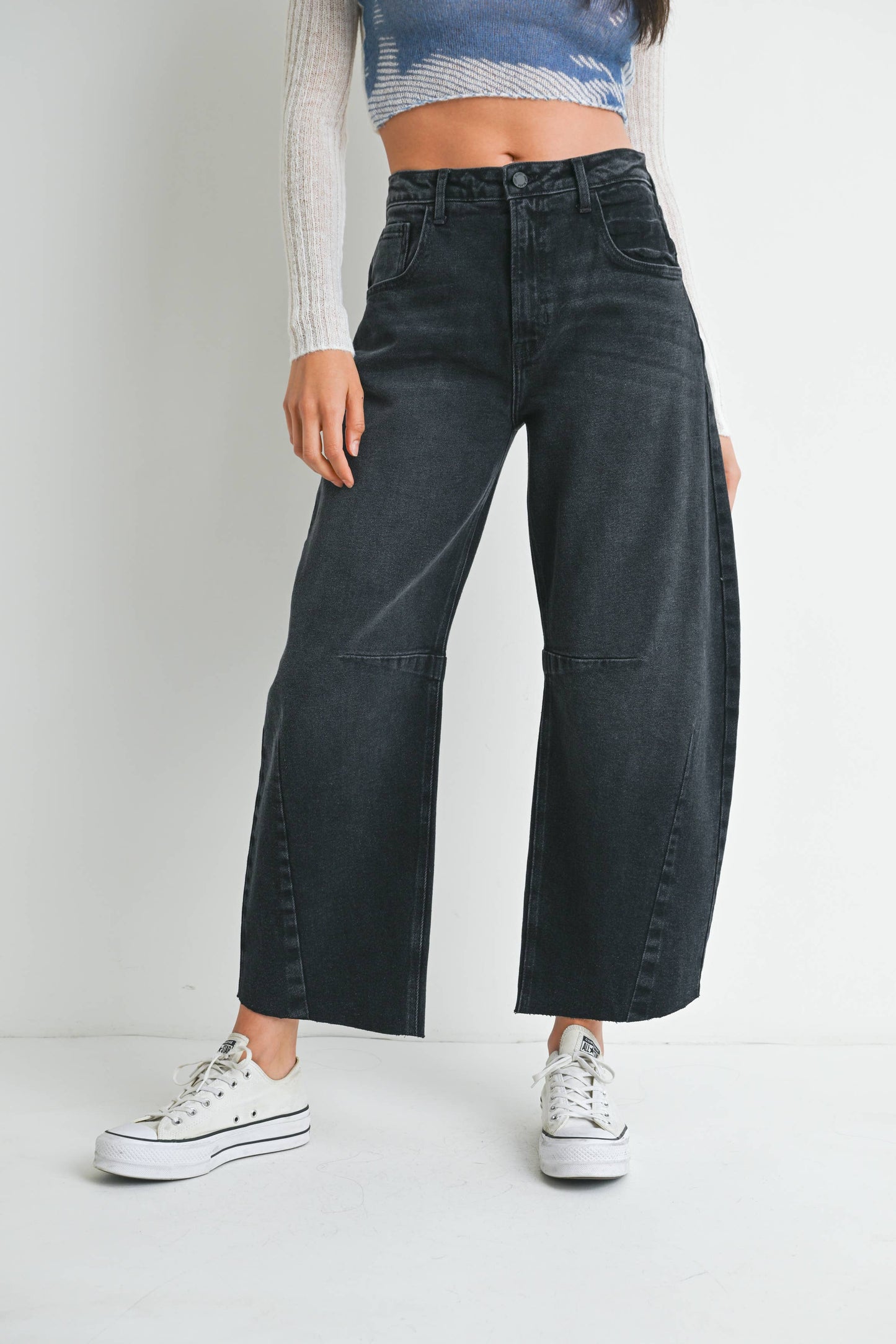 The Black Barrel Jeans