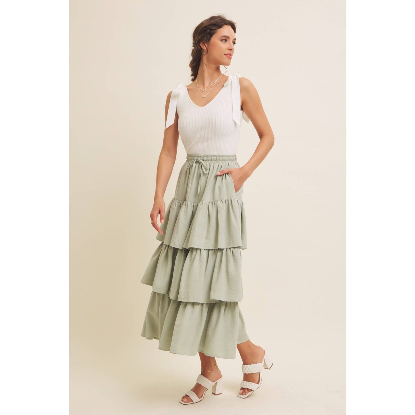 The Sorrento Tie Top