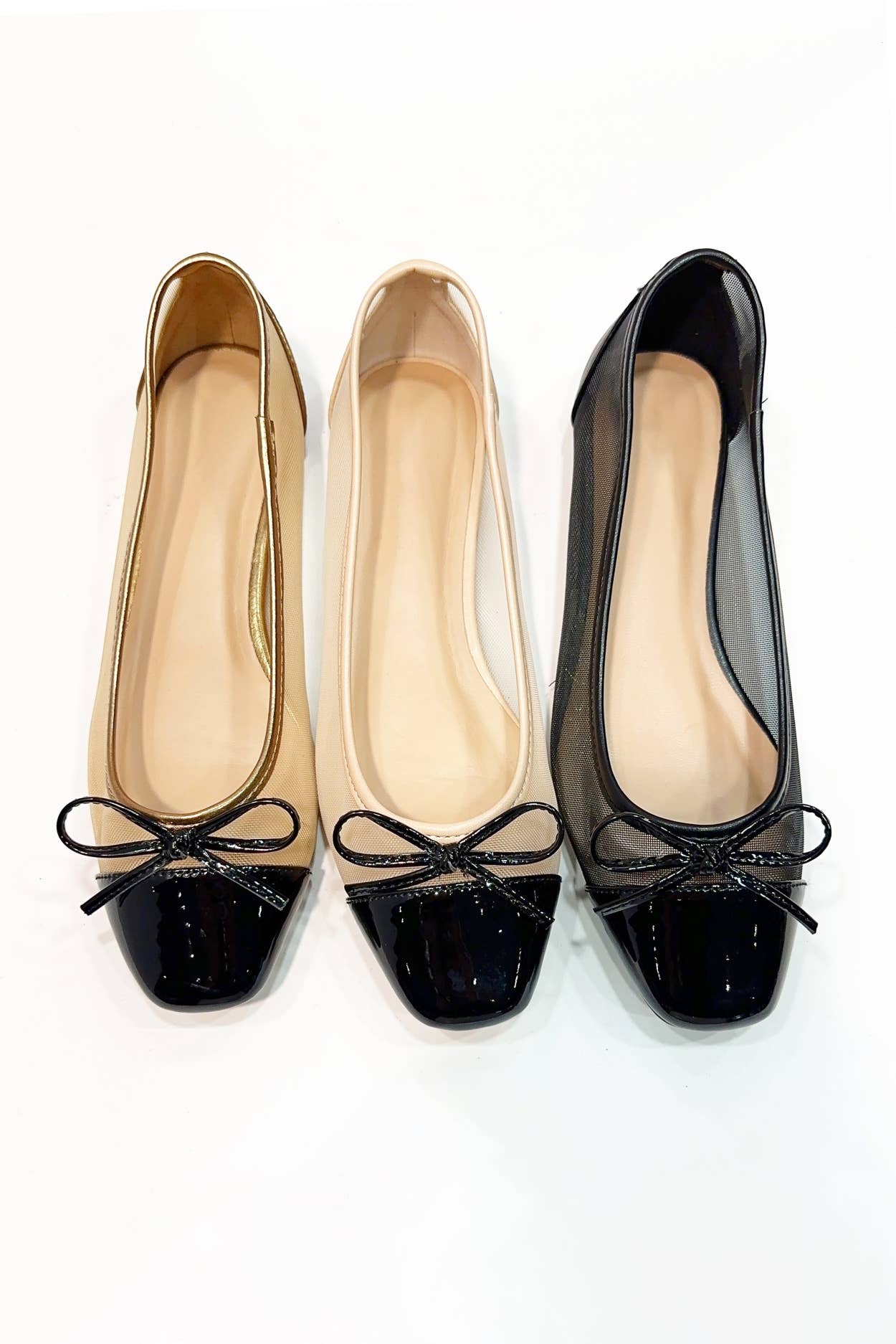 Mesh Ballet Flats