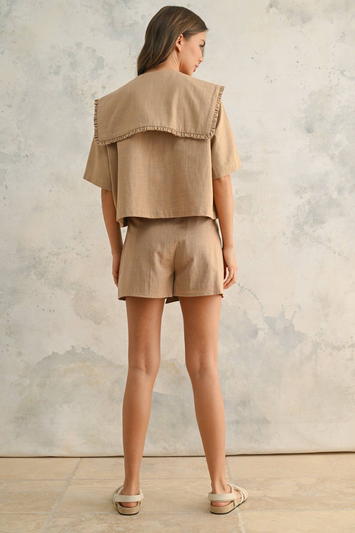 Linen Skort