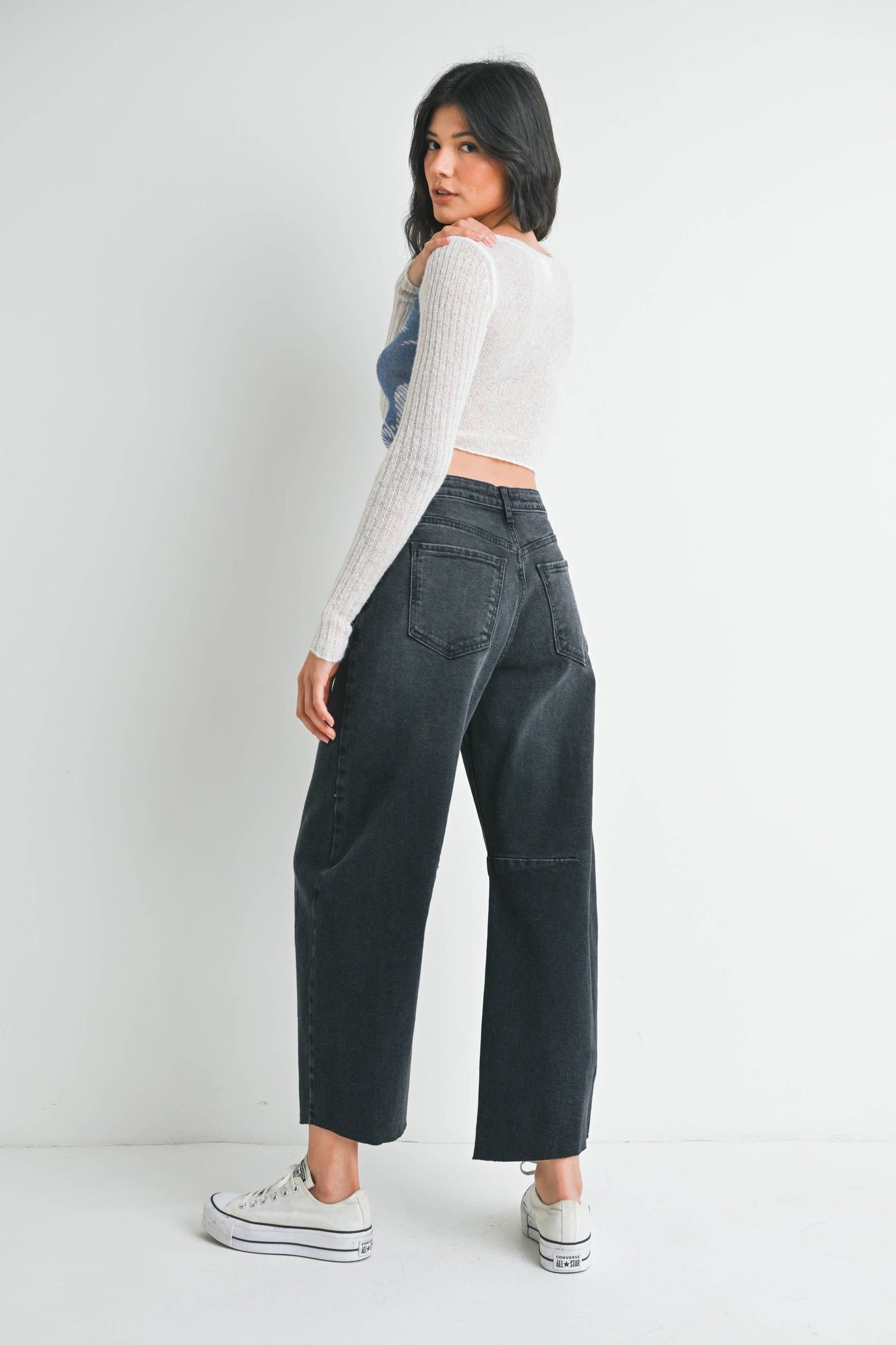 The Black Barrel Jeans