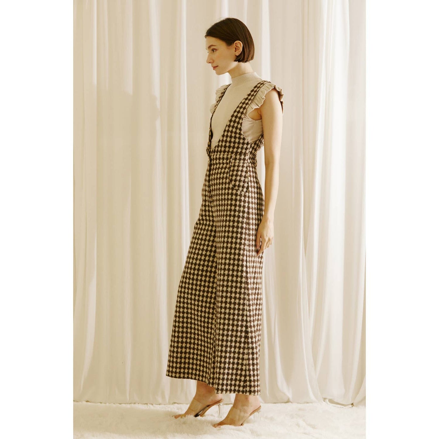 The Amour Tweed Jumpsuit