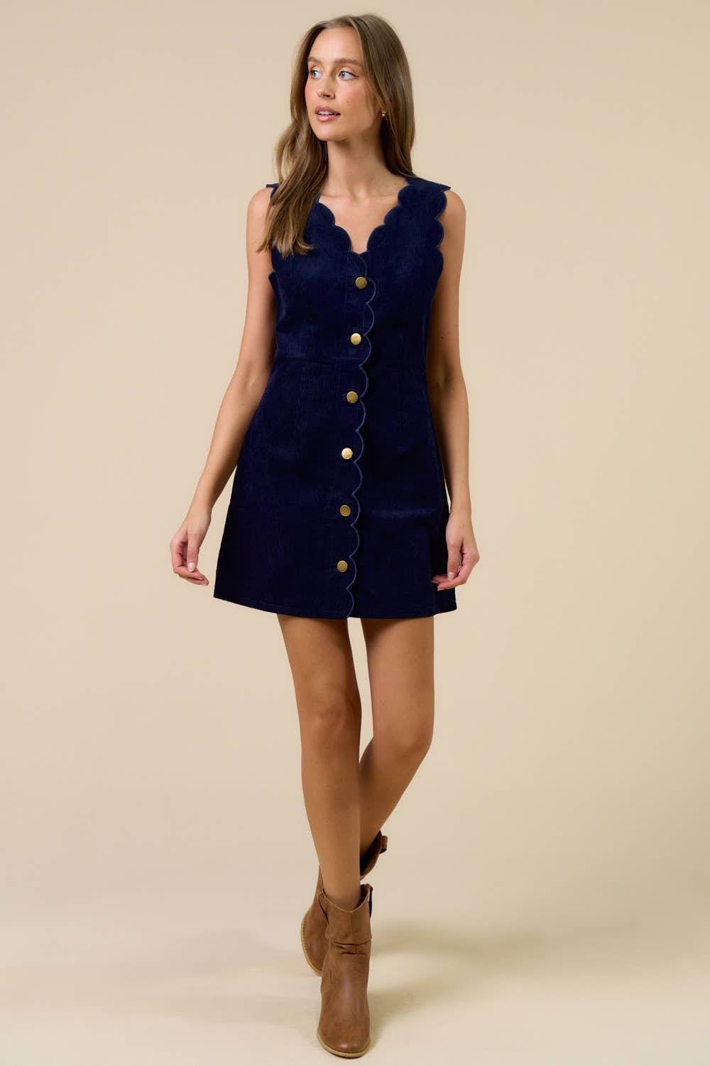 The Autumn Petal Dress