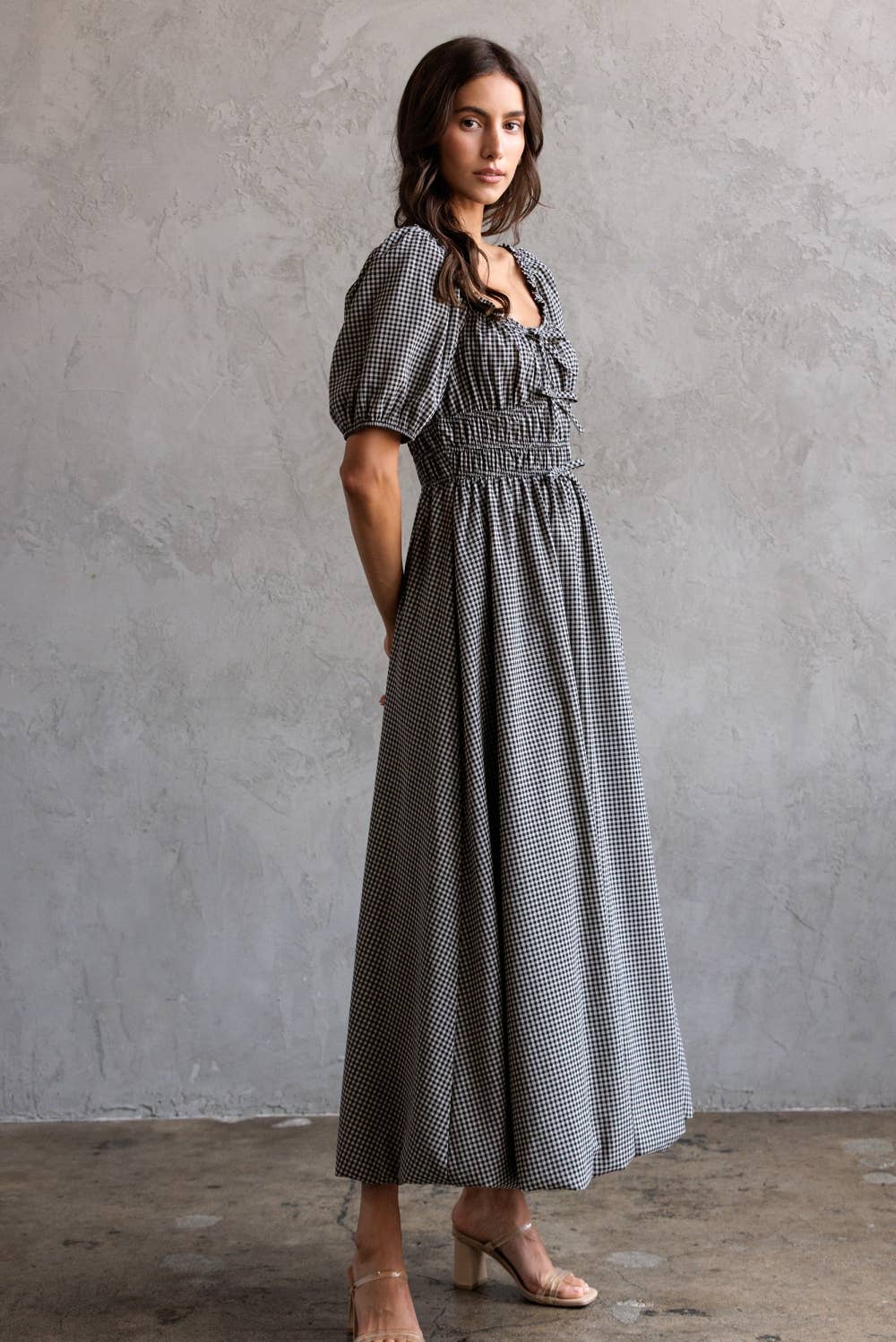 The Harvest Gingham Dress