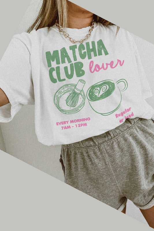 Matcha Club Tee