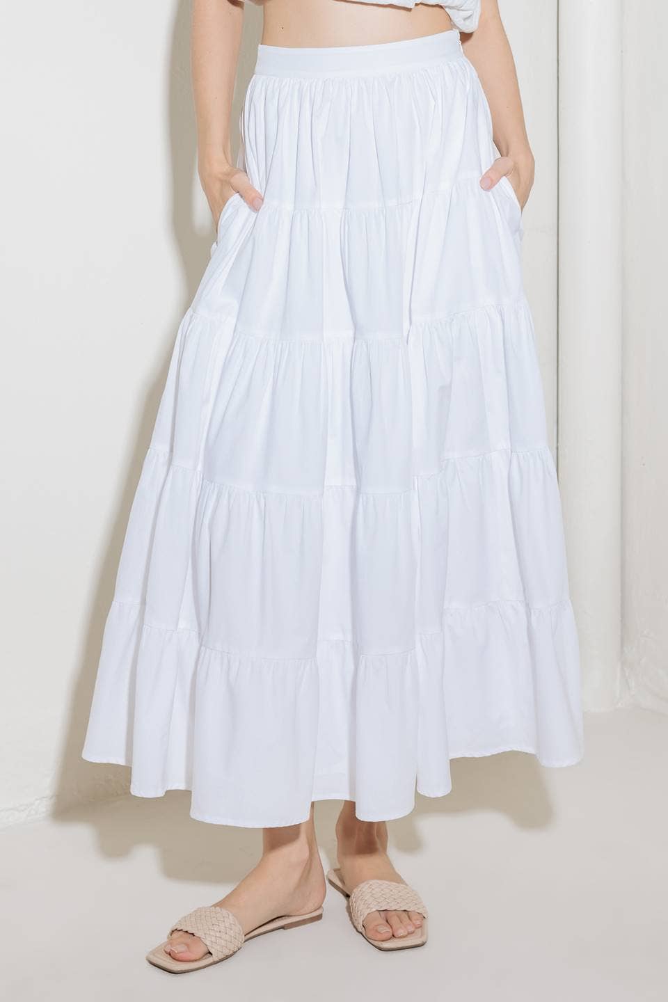 The Meadow Midi Skirt