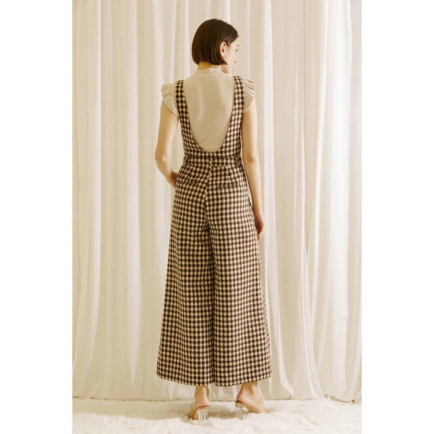 The Amour Tweed Jumpsuit