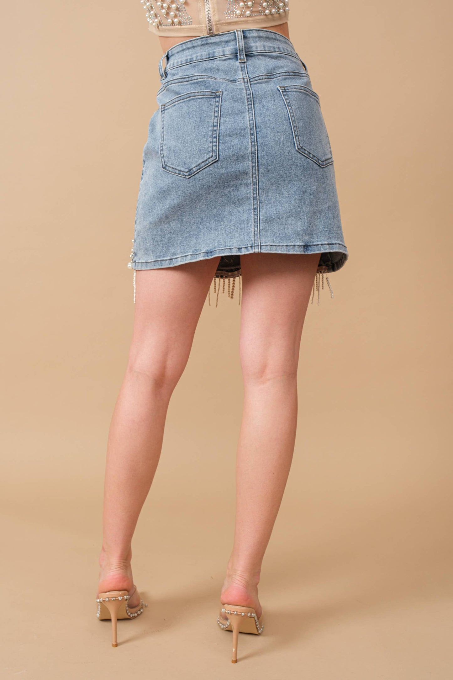 The Rhinestone Rodeo Pearl Skirt