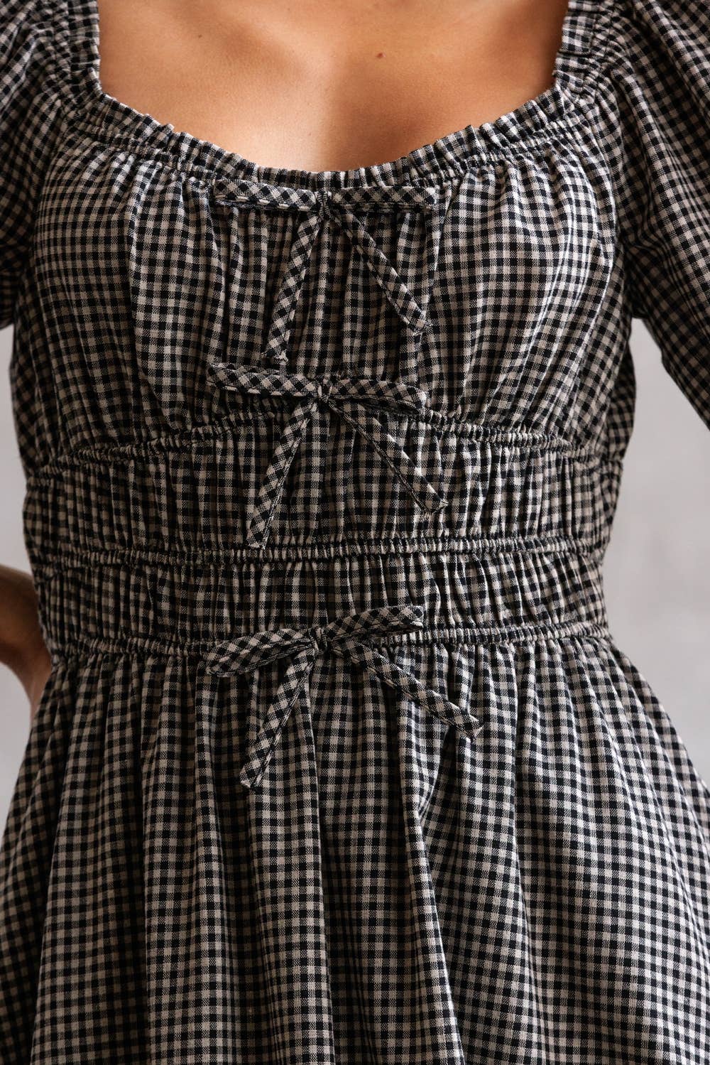 The Harvest Gingham Dress