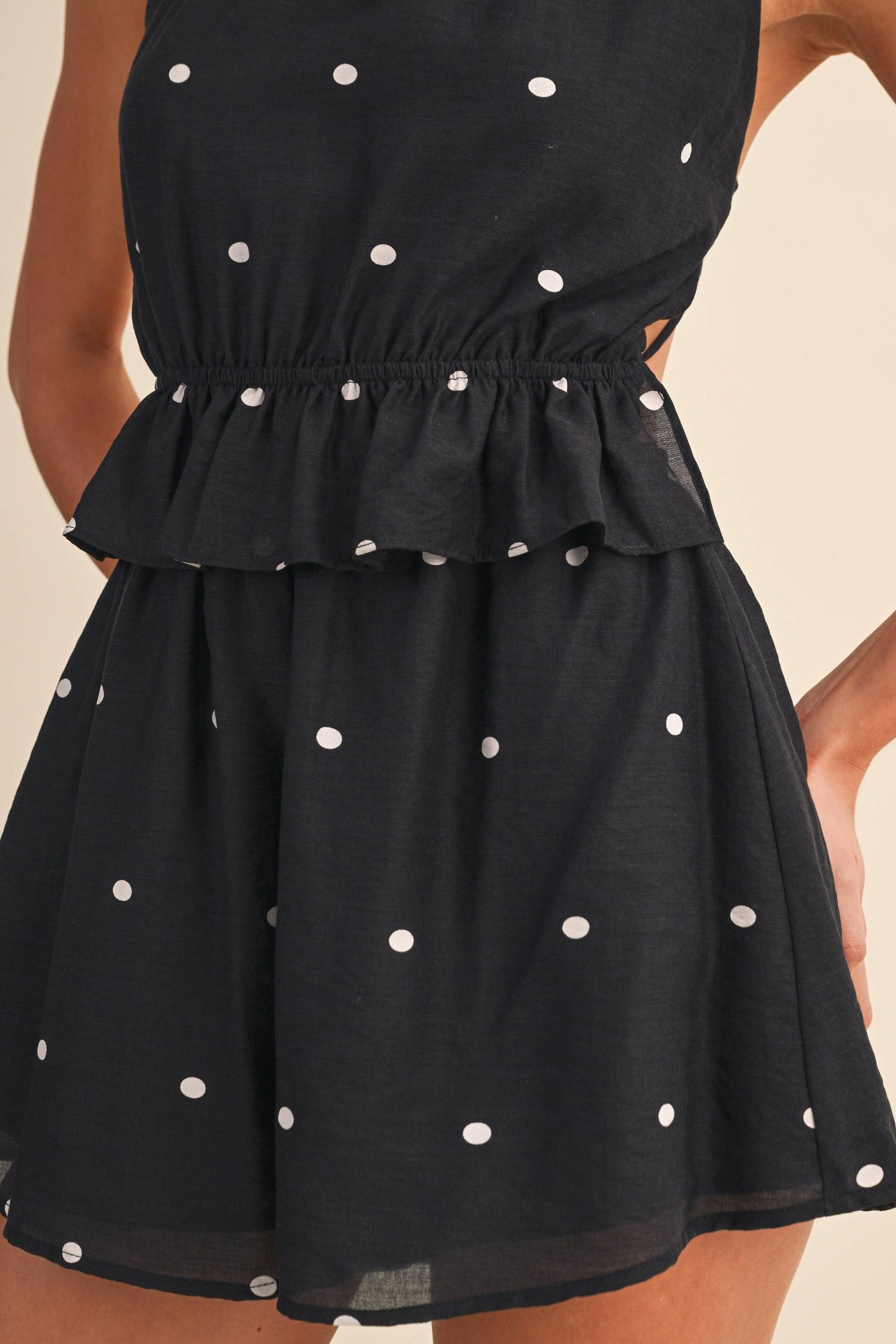 Midnight in Milan Romper
