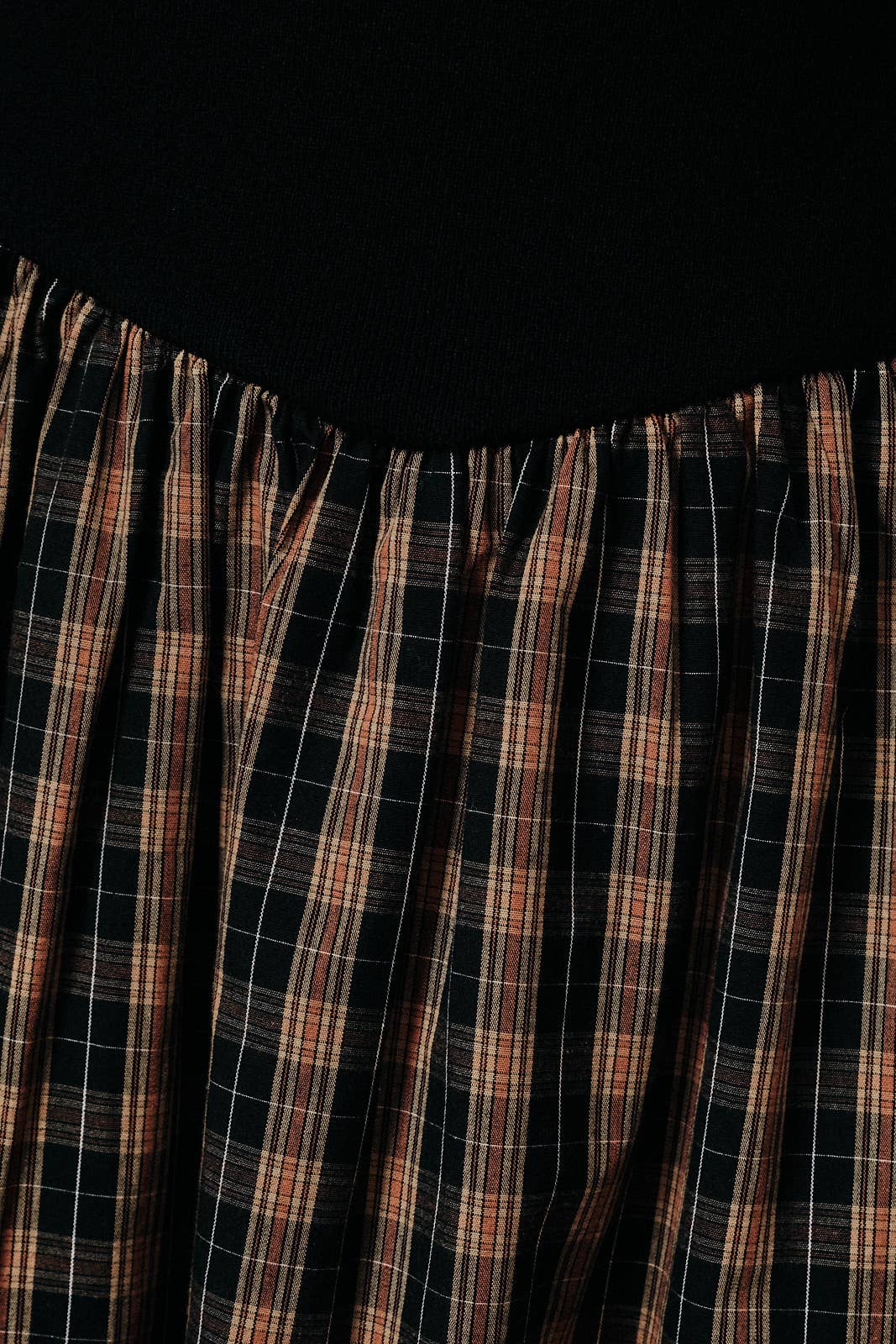 The Audrey Plaid Midi Dress
