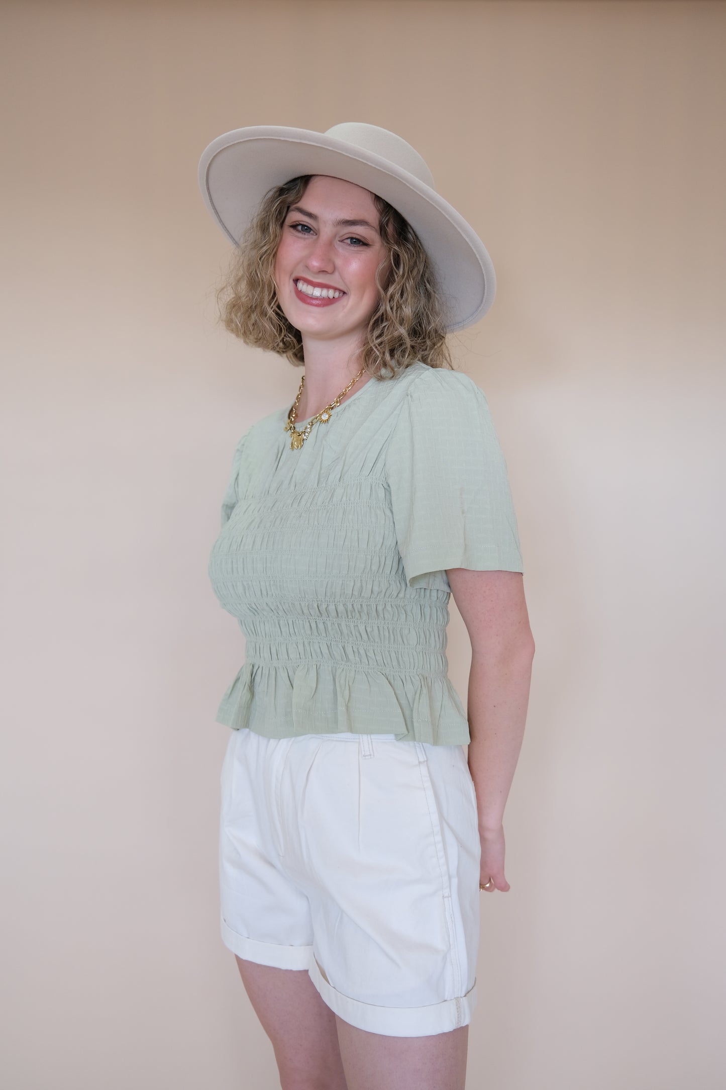 The Mint Meadow Blouse