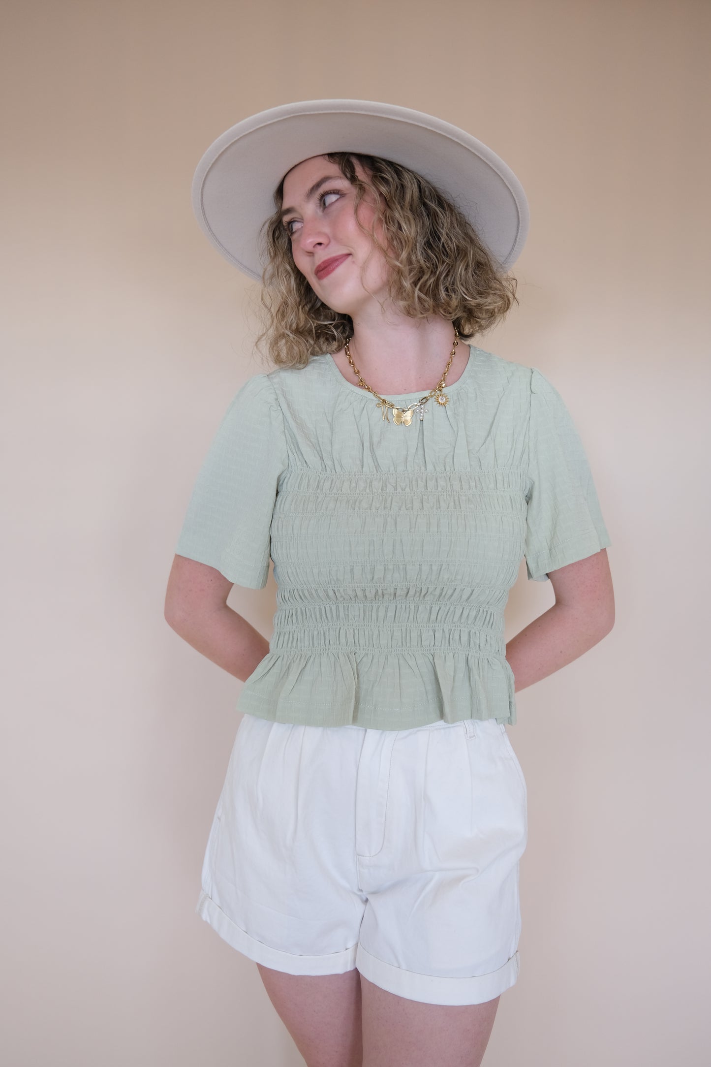 The Mint Meadow Blouse