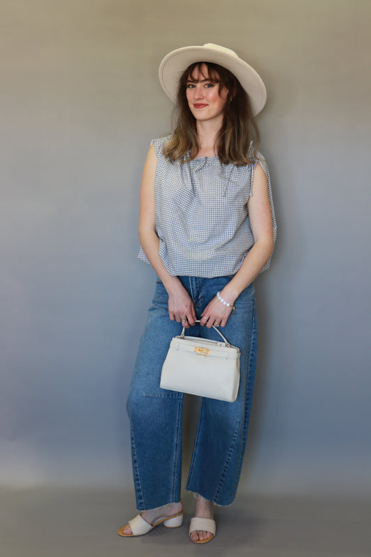 The Gingham Grace Bubble Top
