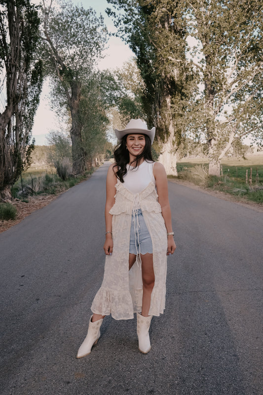 The Wildflower Lace Duster
