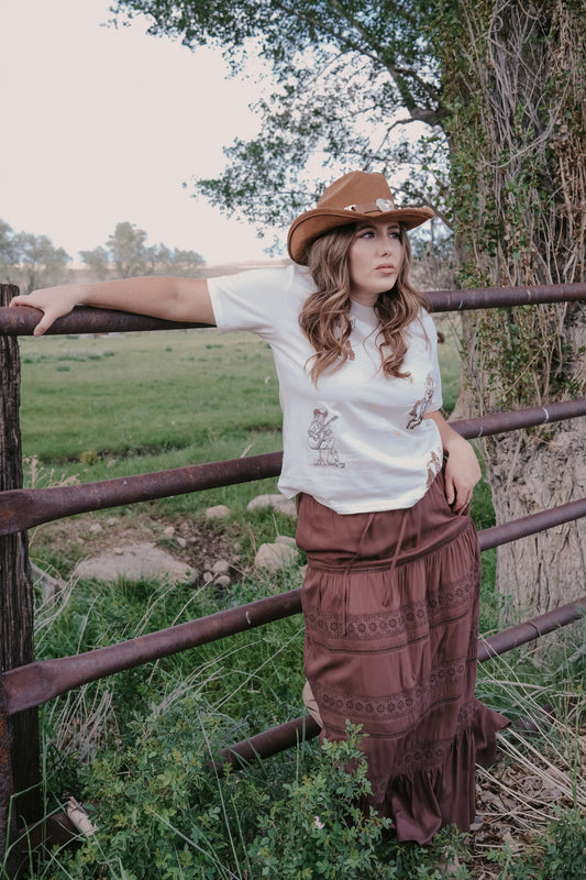 The Vintage Cowgirl Keepsake Tee
