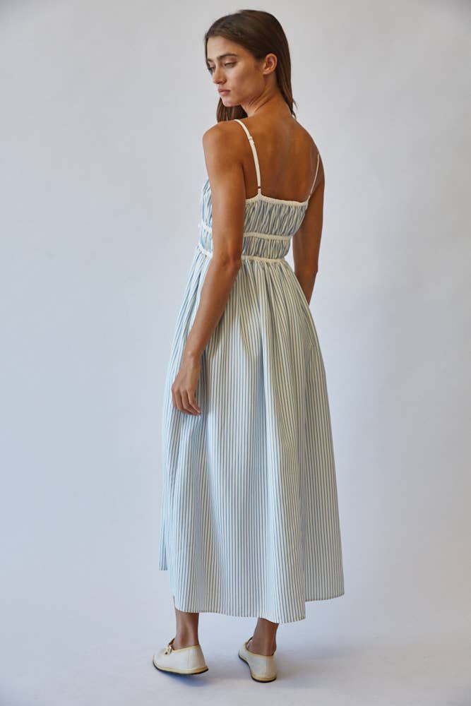 The Seabreeze Stripe Maxi Dress