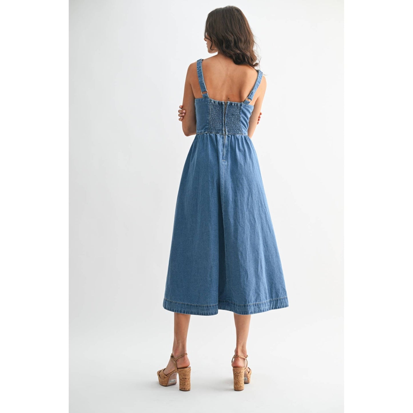 The Amour Denim Maxi