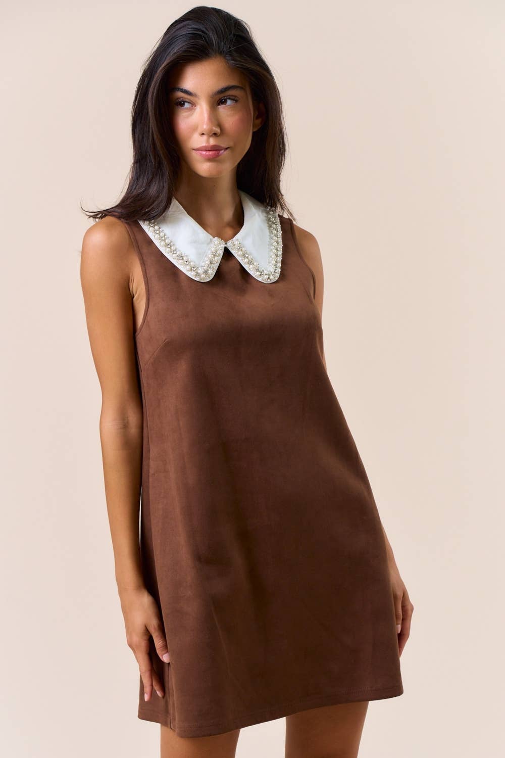 The Mocha Jewel Dress