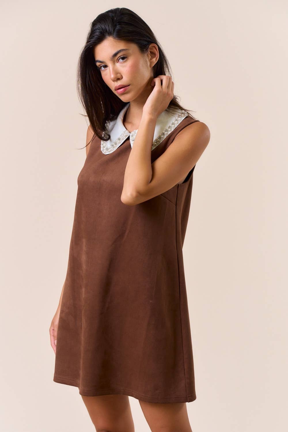 The Mocha Jewel Dress