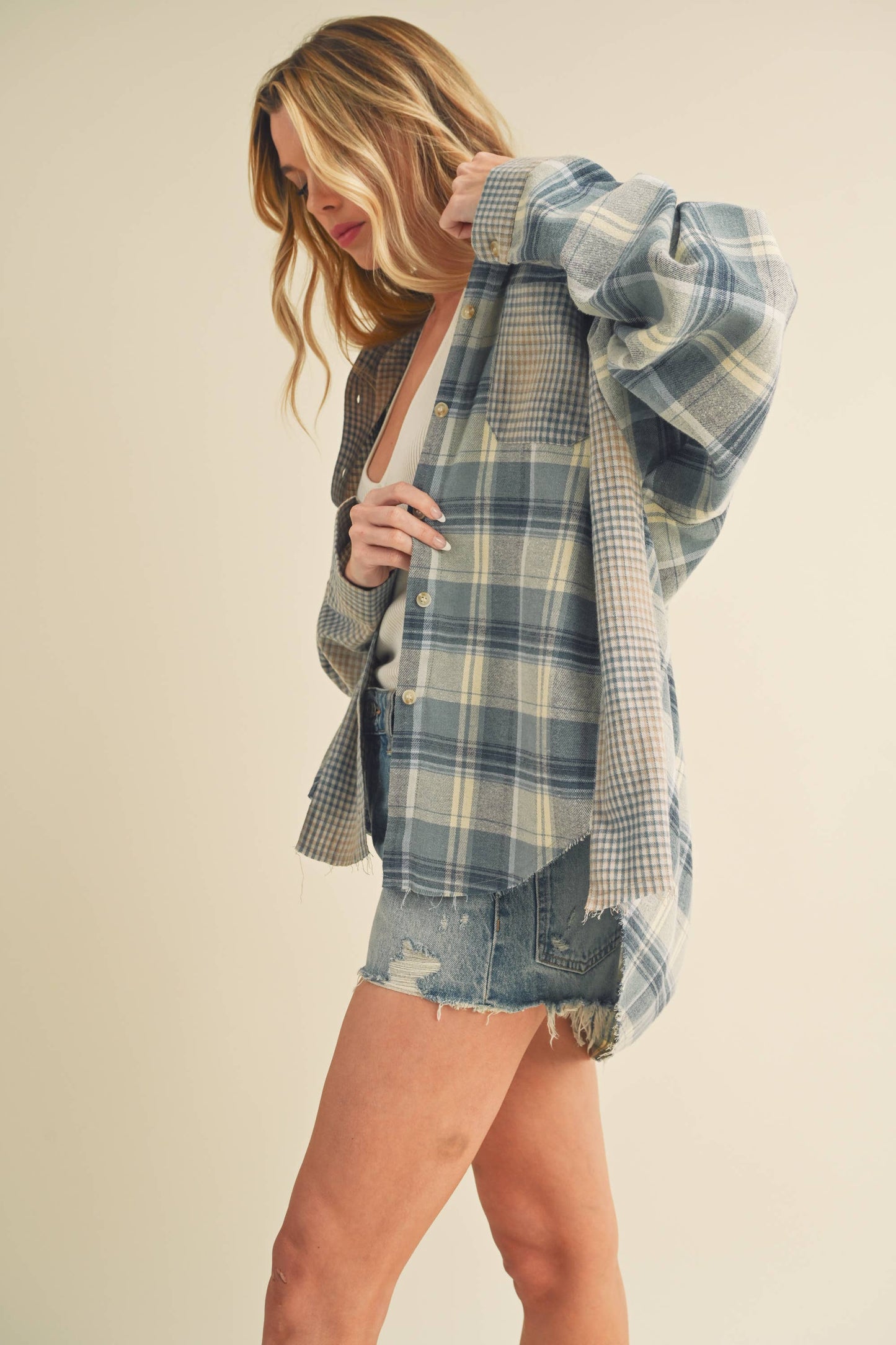 The Autumn Blues Plaid Shirt