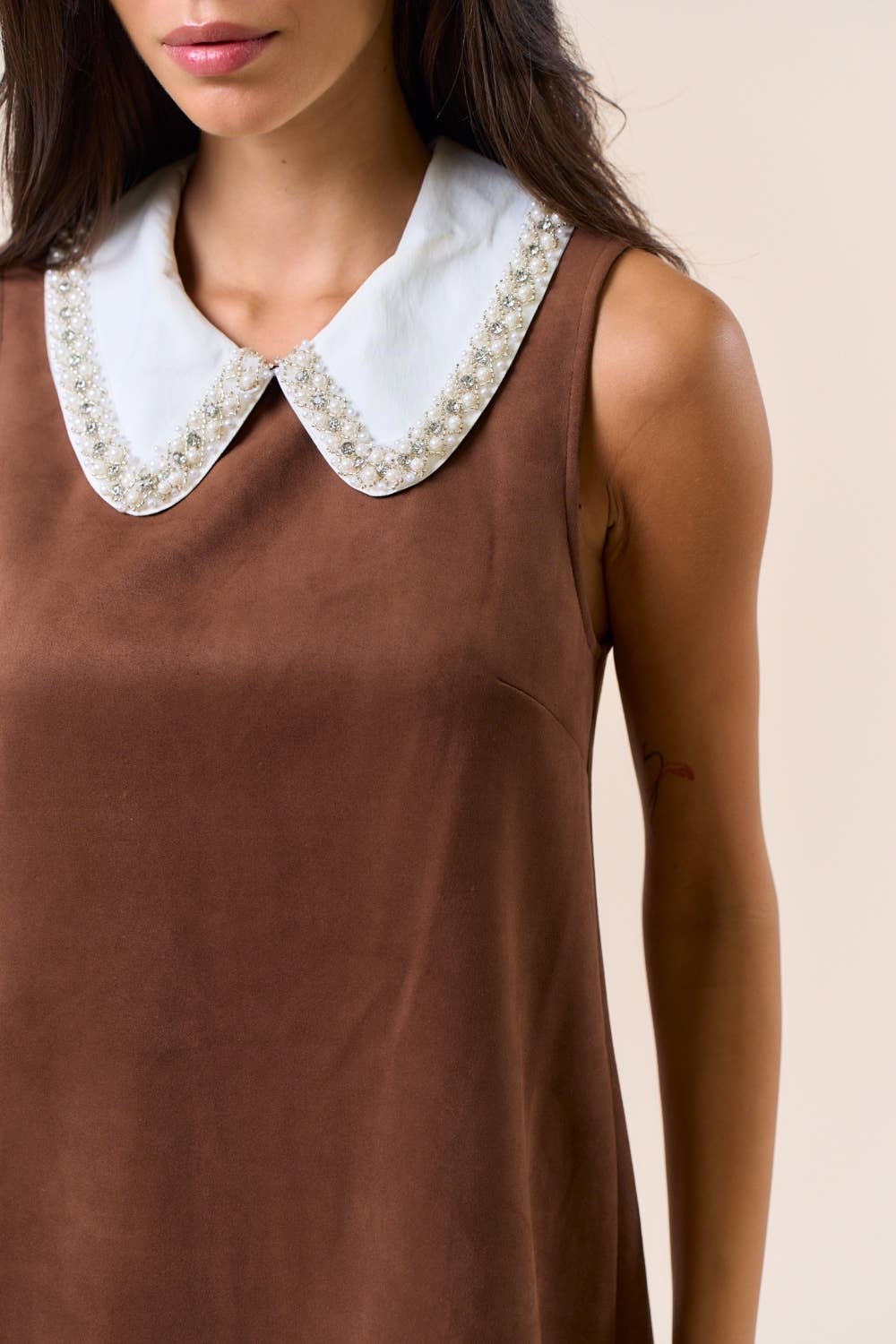 The Mocha Jewel Dress