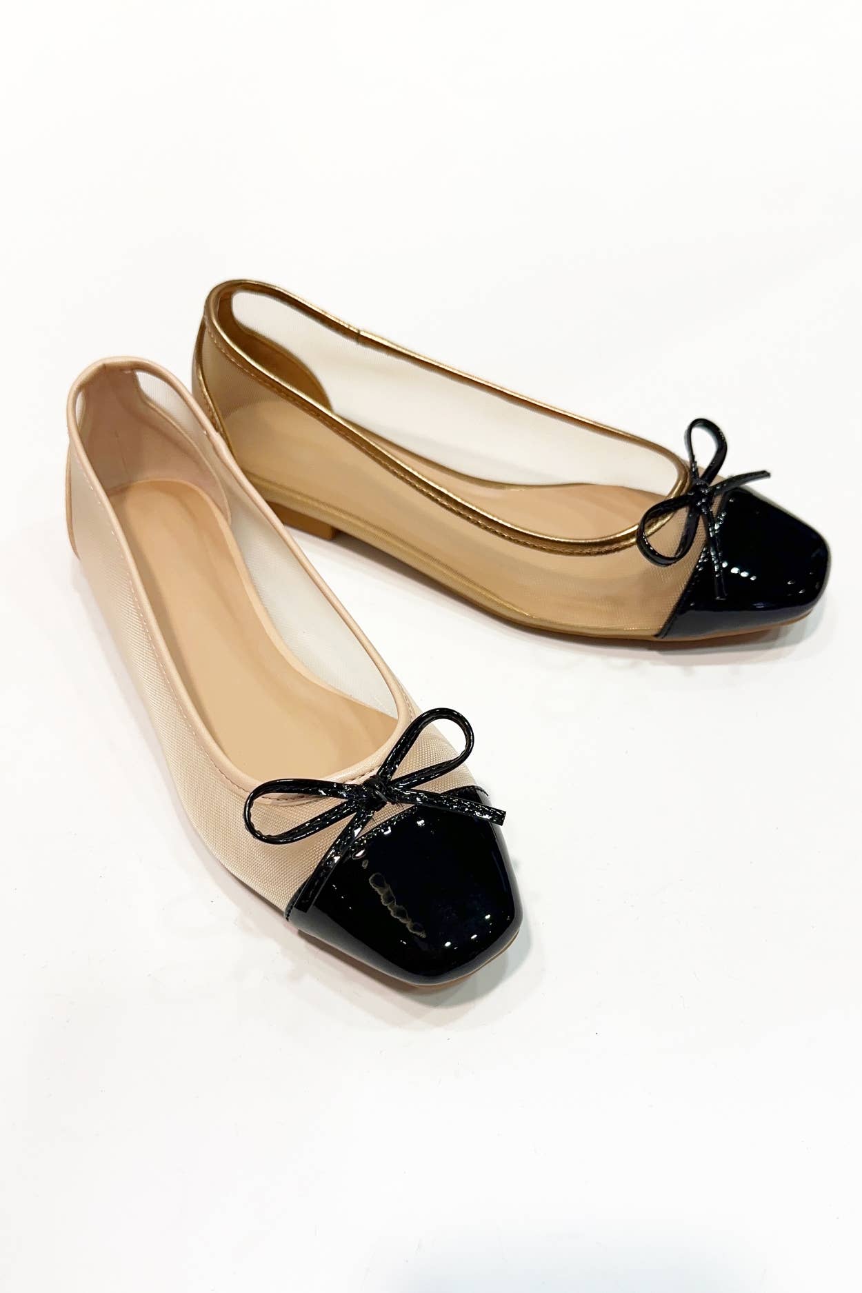 Mesh Ballet Flats