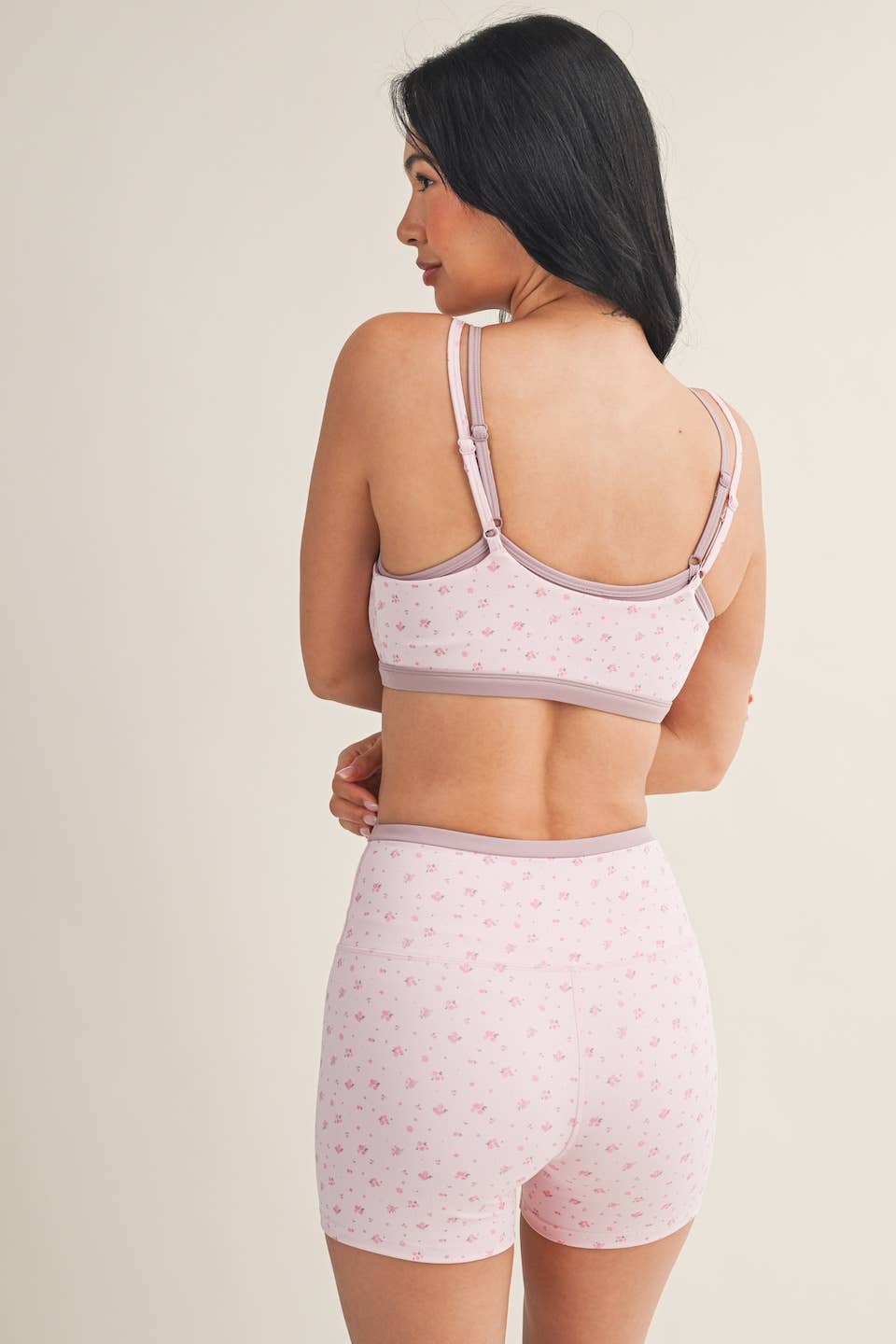 Blush Bloom Sports Bra πΈπ€