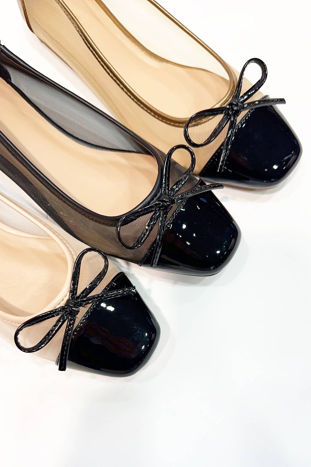 Mesh Ballet Flats