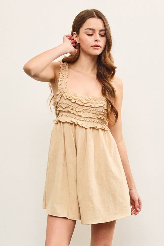 The Petal Whisper Romper