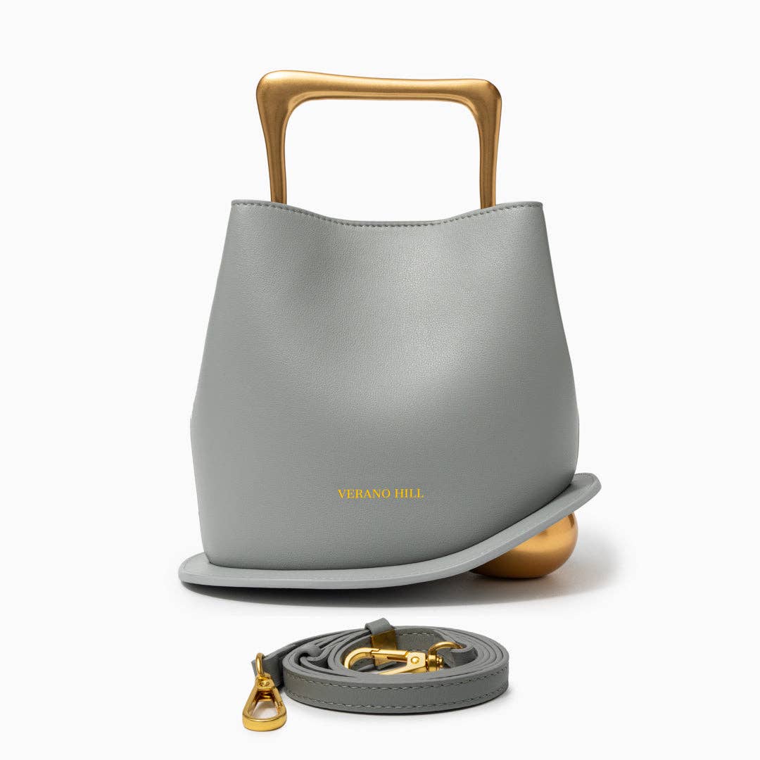 Vienna Handbag: Gray