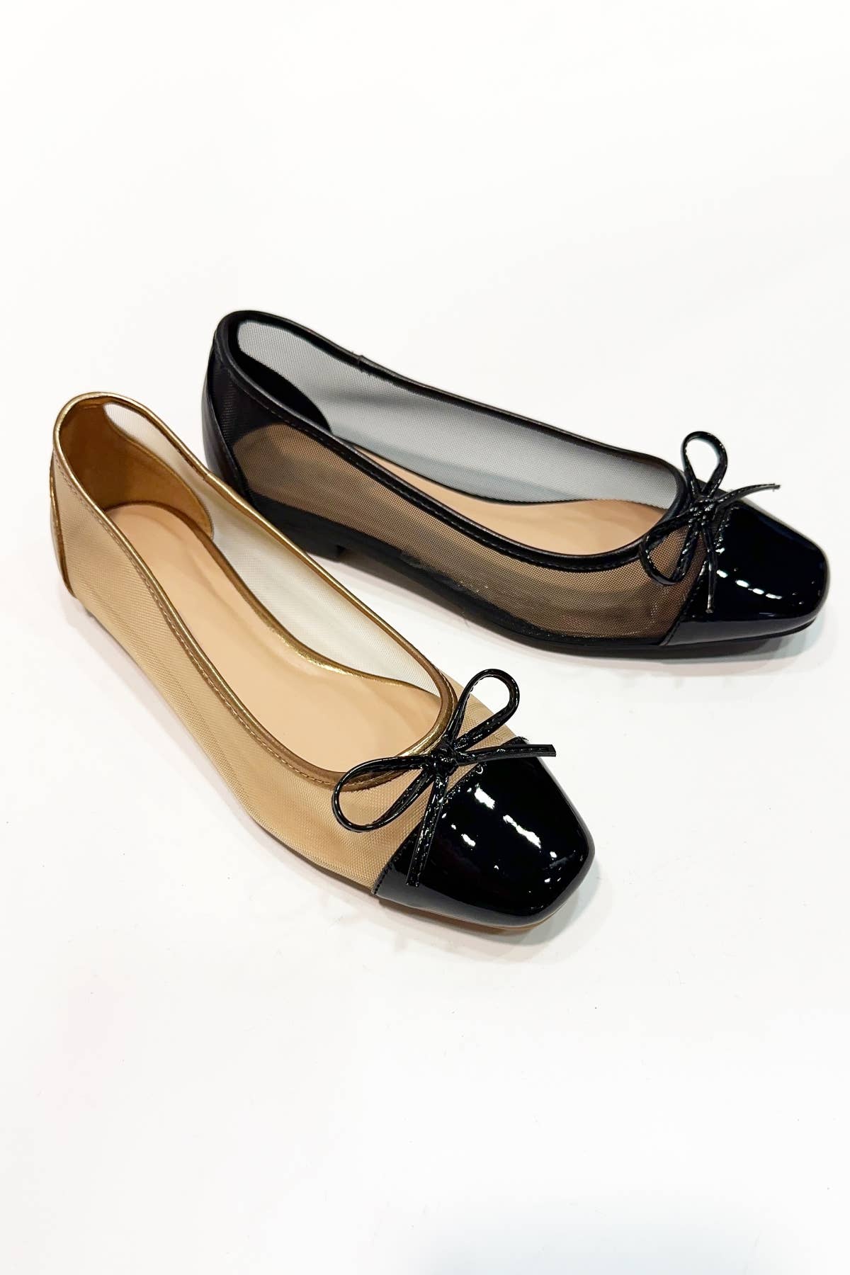 Mesh Ballet Flats