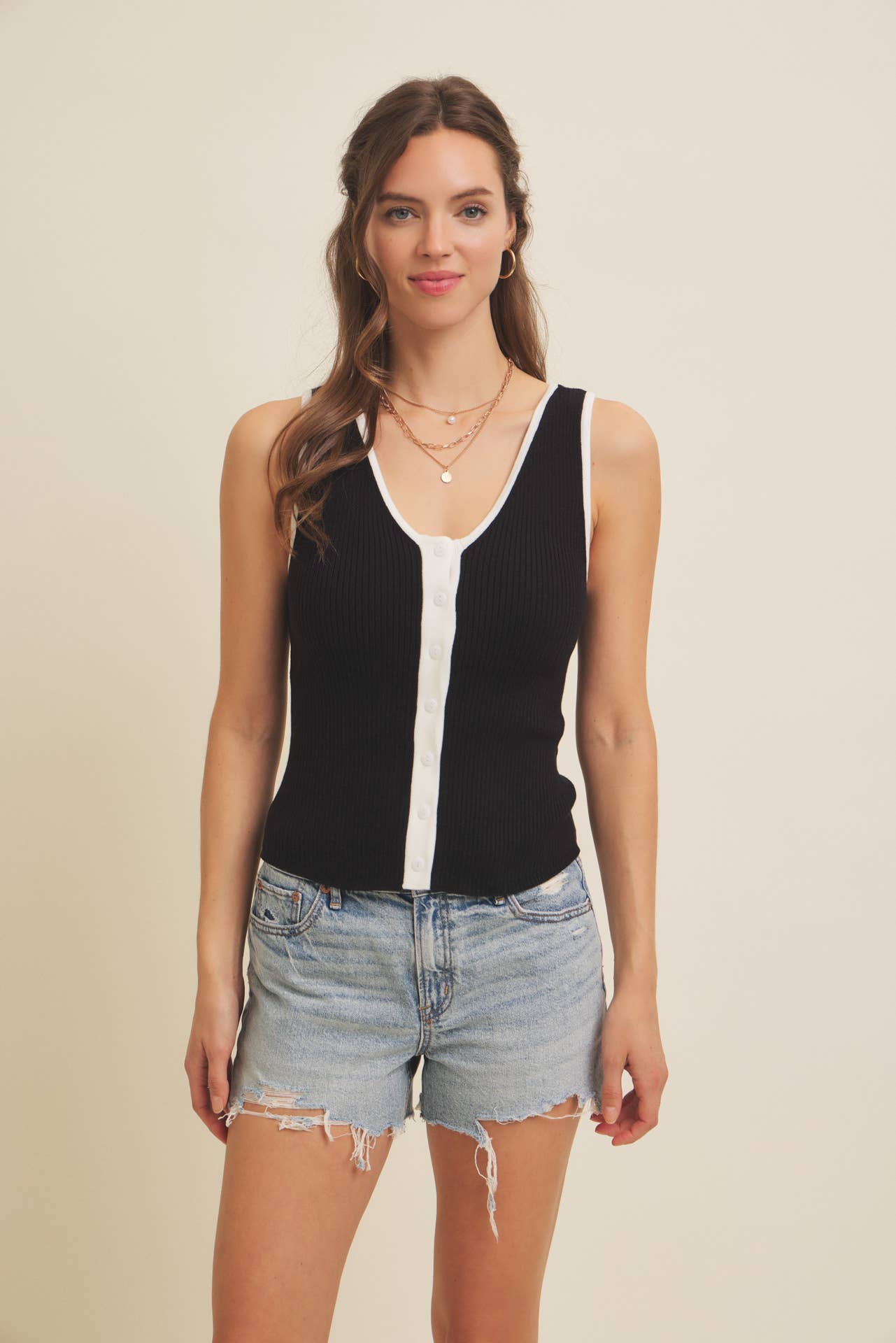 The Parisienne Knit Tank