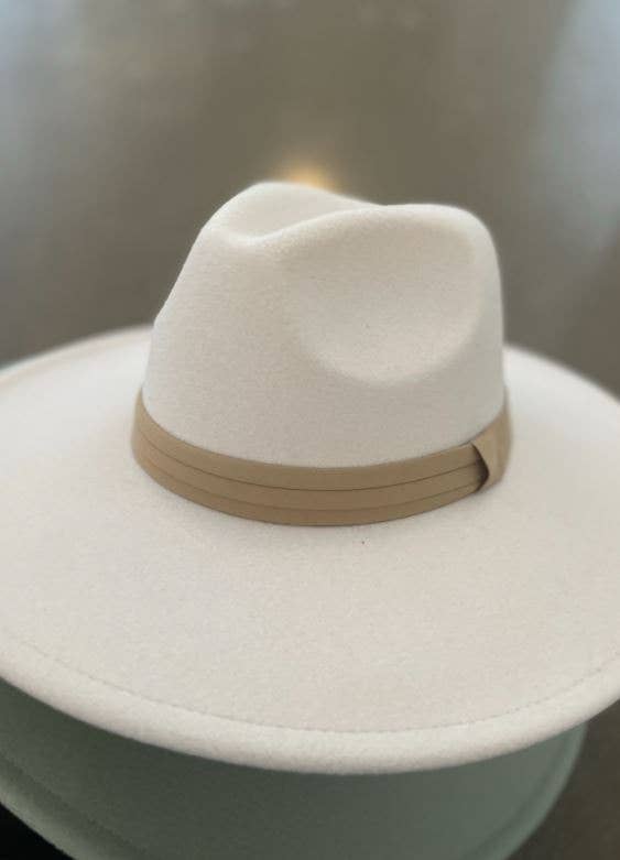 Vegan Felt Fedora Hat