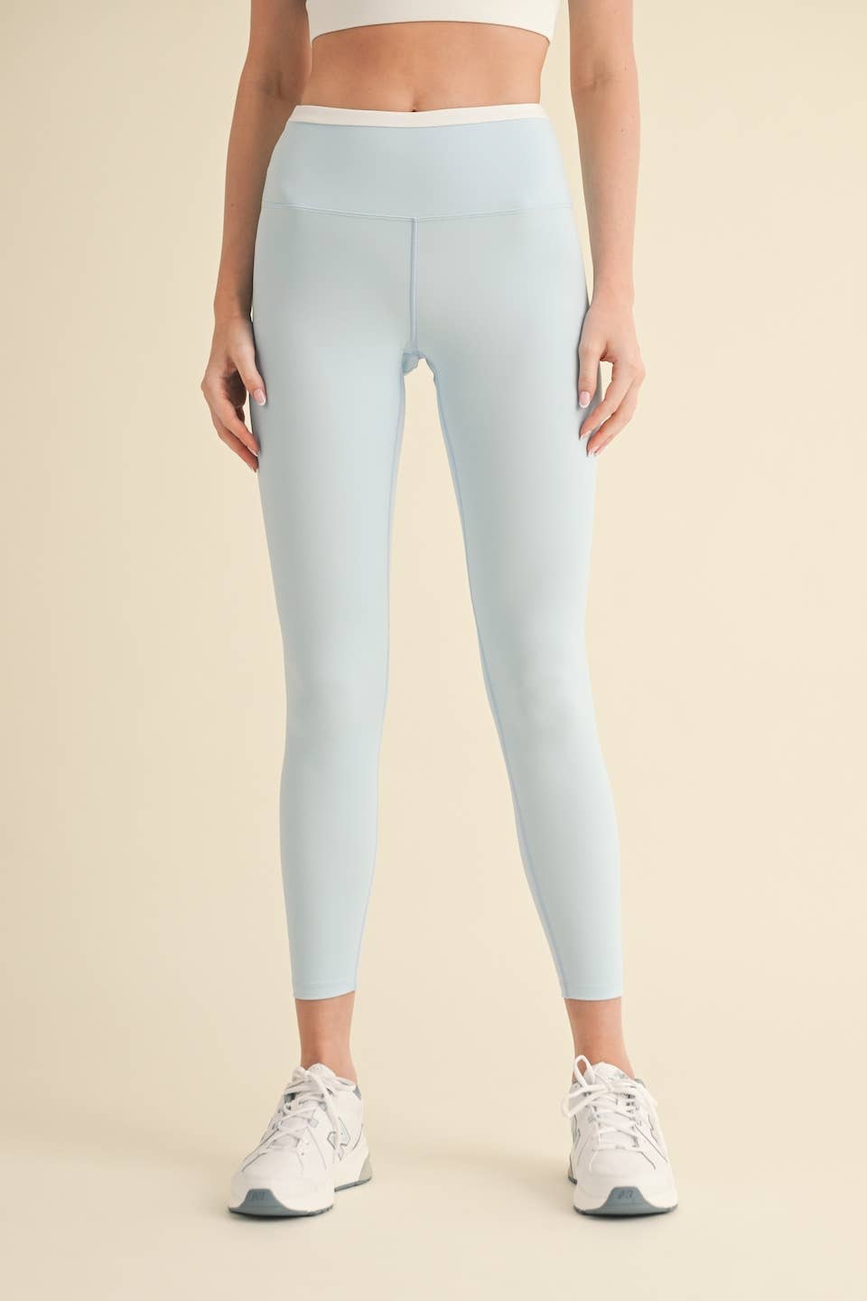 Contrast Binding Legging