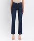 HIGH RISE MINI BOOTCUT JEANS