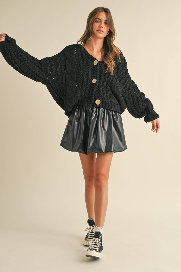 Chunky Knit Cardigan