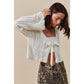 The Colette Ribbon Cardigan