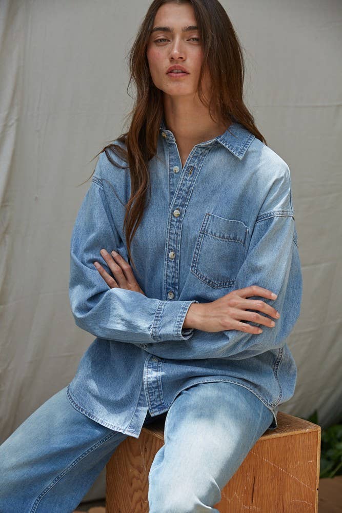 The Blue Skies Chambray Shirt