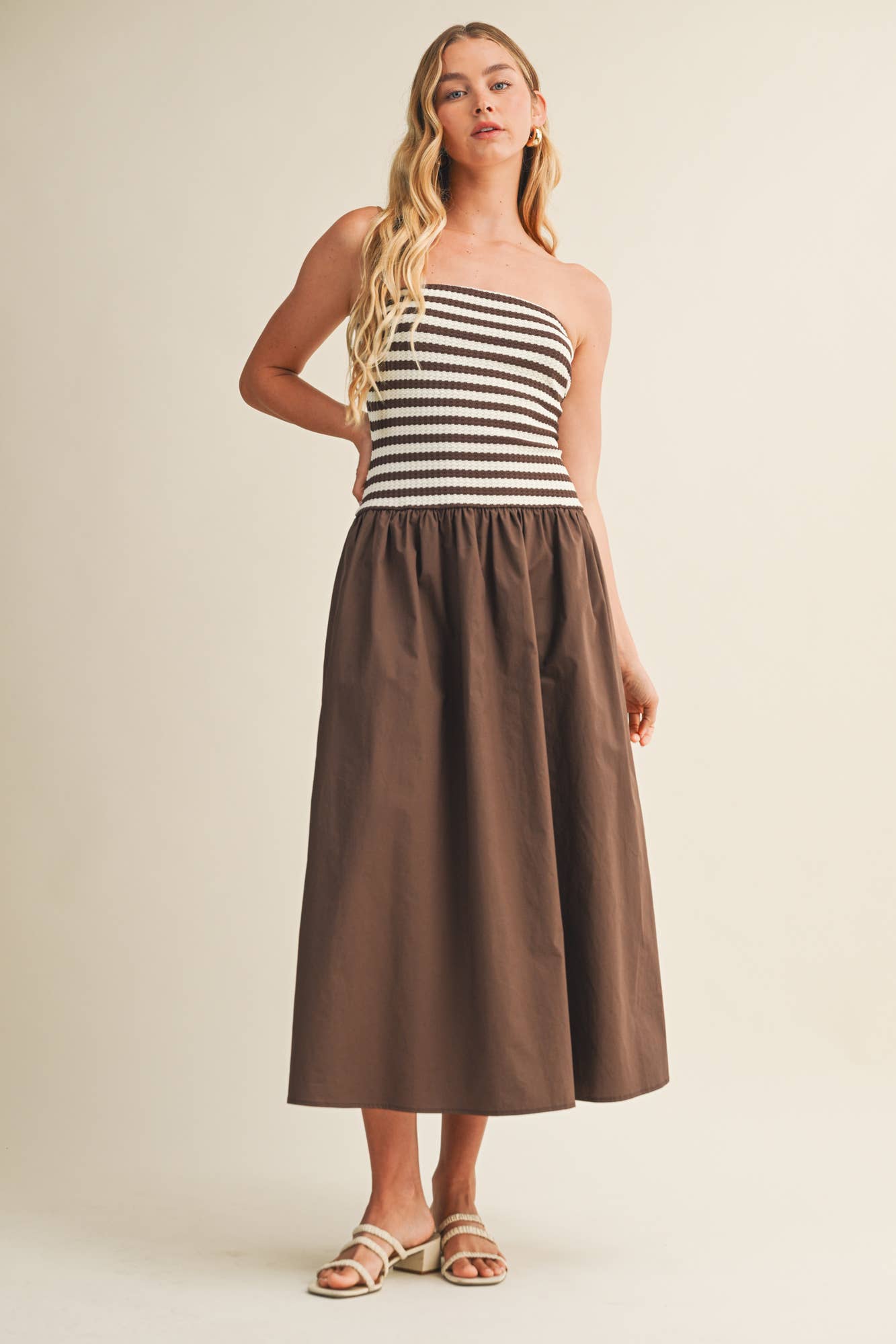 The Cocoa Muse Midi Dress