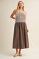 The Cocoa Muse Midi Dress