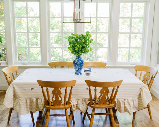 Frances Ruffled Tablecloth